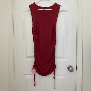 Volcom - Women’s - Small (4/6) - Auburn Cinch Ur Here Tie Side Dress